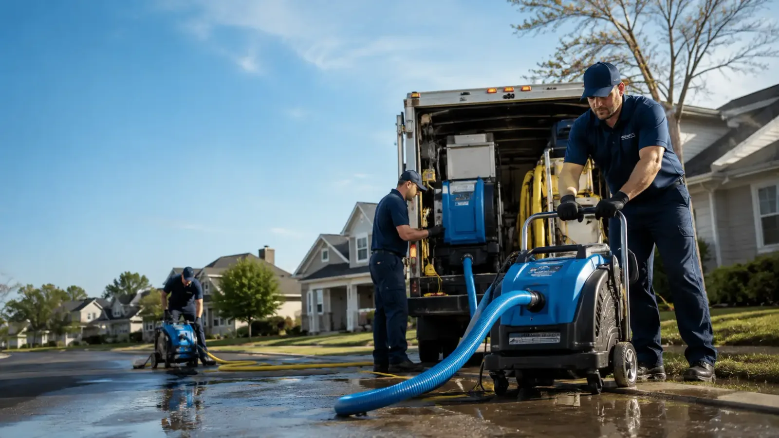 Flood Damage Cleanup in Trinway, OH